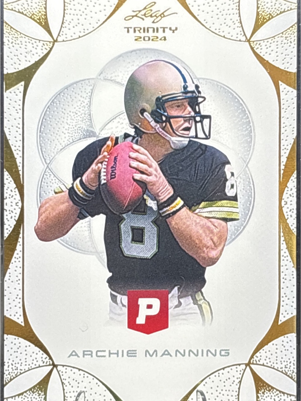 Leaf Trinity 2024 Archie Manning Football Trading Card